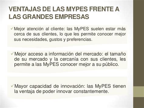 Mypes Y Pymes En El Perú