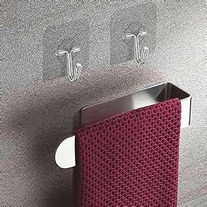 𝗢𝗣𝗨𝗟𝗔 Porta Asciugamani Bagno Adesivo Appendi Accessori Bagno Senza