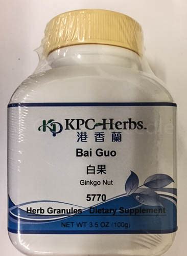 Kpc Herbs Bai Guo Granules