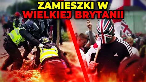 DANTEJSKIE SCENY W WIELKIEJ BRYTANII Demonstranci wdarli się do hoteli