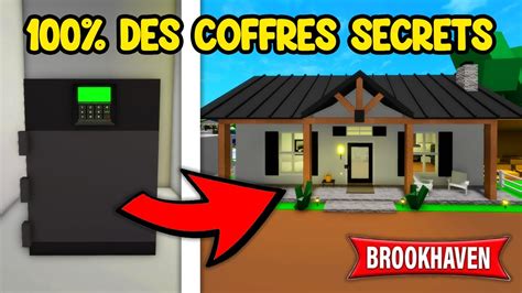 Comment Trouver Tous Les Coffres Secrets Sur Brookhaven Roblox Youtube