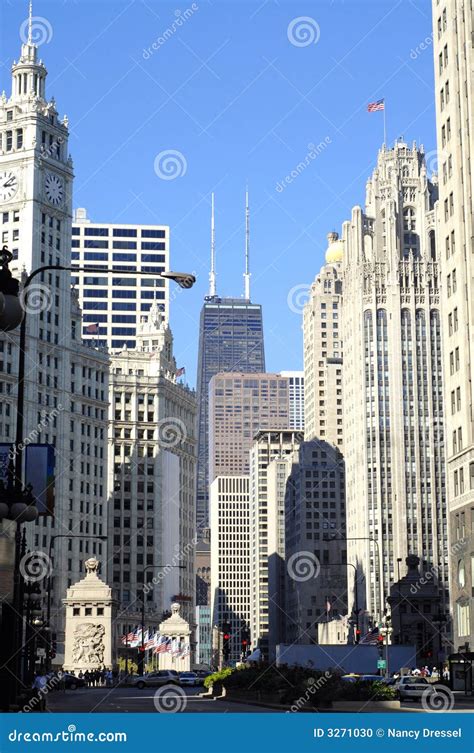 Chicago,Michigan Avenue Stock Photo - Image: 3271030