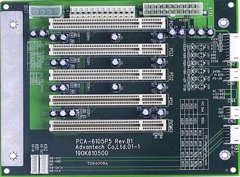 Pca Slot Single Segment Isa Passive Backplane Advantech Ae