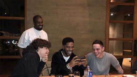 Kanye, Kim, Pete Davidson & Timothee Chalamet Celebrate Kid Cudi's Birthday