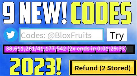 ⚠️Updated!!⚠️ BLOX FRUITS CODES 2023 - ROBLOX BLOX FRUITS CODES 2023 - CODES BLOX FRUITS - YouTube