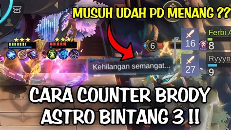 HERO INI BISA COUNTER BRODY ASTRO BINTANG 3 MUSUH UDAH PERCAYA DIRI