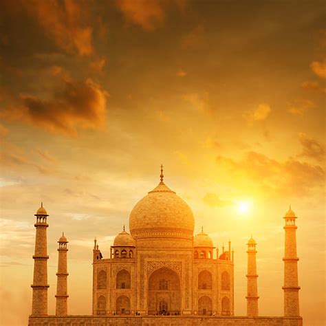 Taj Mahal Sunset Stock Photos, Pictures & Royalty-Free Images - iStock