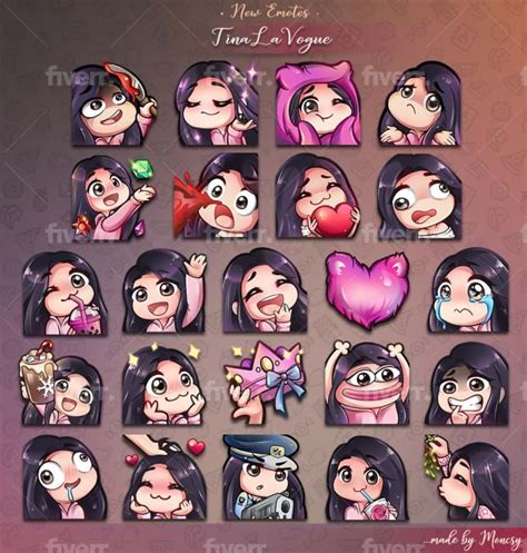 I Specialize In Making Cute Emotes For Your Twitch Channel Or Discord