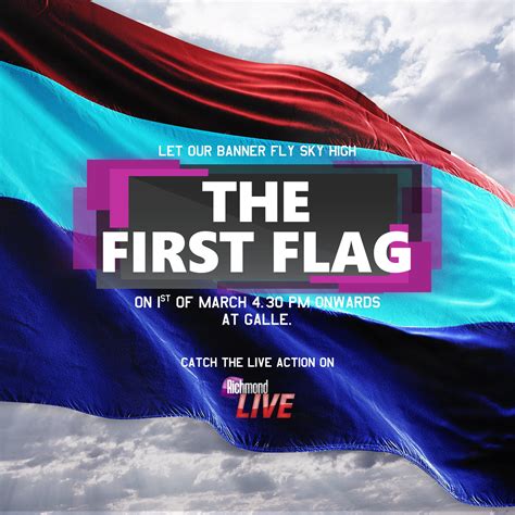 Richmond LIVE - The first flag! Witness Richmond colours... | Facebook