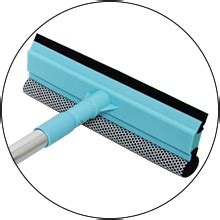 Guay Clean Window Glass Squeegee Wiper And Scrubber Dual Side Blade