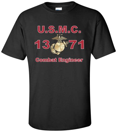 United States Marine Corps Mos 1371 Combat Engineer Apparel