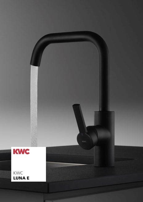 Luna E Fl Kitchen Mixer Tap With Pull Out Spray By Kwc