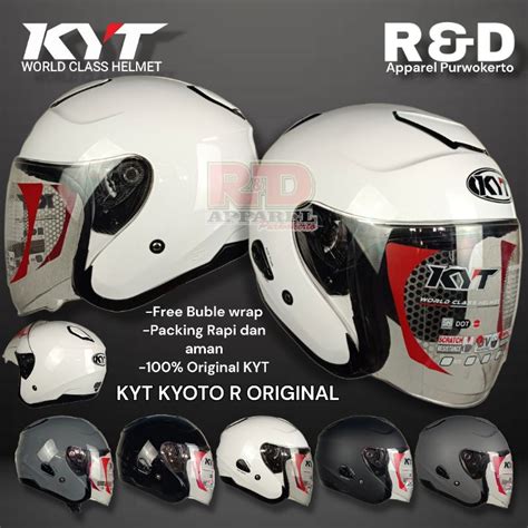 Jual Helm KYT Kyoto R Solid Original Shopee Indonesia