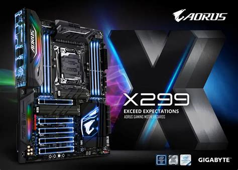 Gigabyte Releases Bios Updates For Newest Intel Core X Cpus