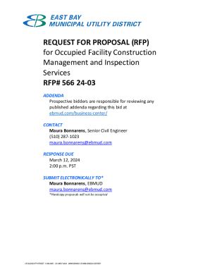 Fillable Online Rfp Request For Proposal Contracts Finder Fax Email