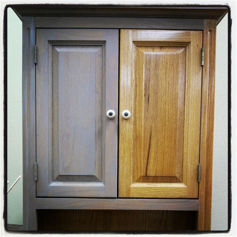 Staining Golden Oak Cabinets Grey at Josephine Behrens blog