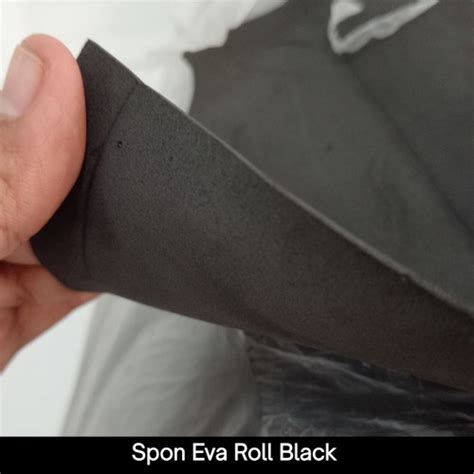 Jual Spon Eva Roll Hitam Putih Uk Mm Mm Mm Tinggi Hitam