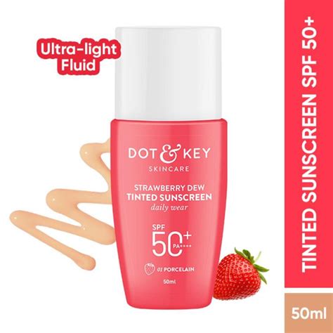 Buy Dot Key Strawberry Dew Tinted Sunscreen SPF 50 PA Online