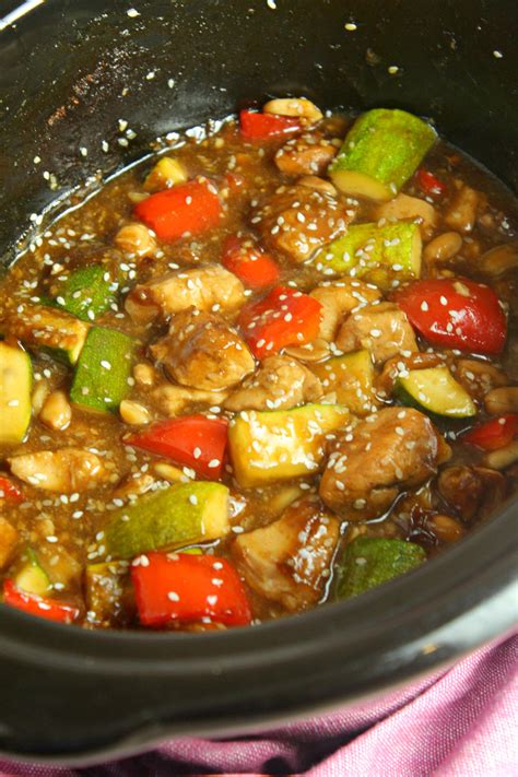 Slow Cooker Kung Pao Chicken My Incredible Recipes