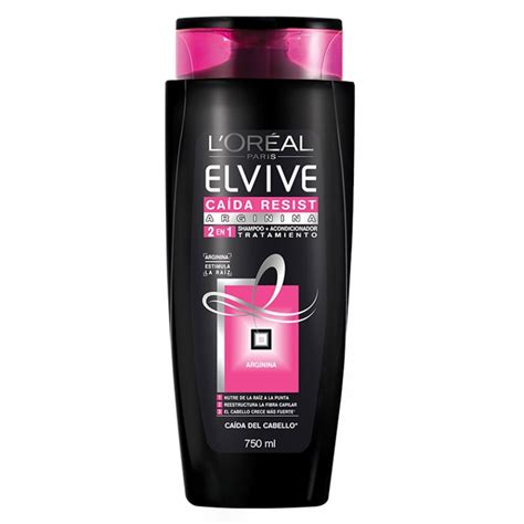 Shampoo Loréal Paris Elvive 2 En 1 Caída Del Cabello 750 Ml Walmart