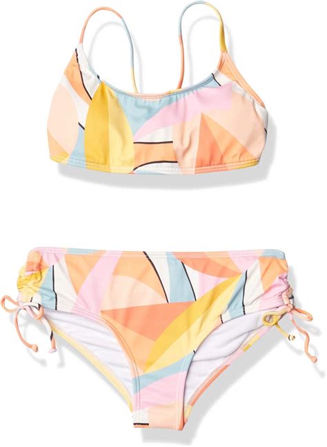 Billabong M Dchen Warm Days Mini Crop Two Piece Swim Bikini Set