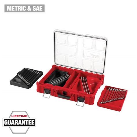 Reviews For Milwaukee Metric Sae Combination Wrench Set With Packout