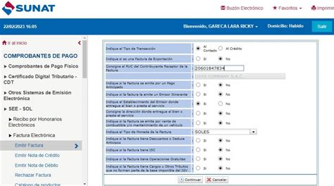 C Mo Emitir Una Factura Electr Nica En El Sistema Mifact Mifact
