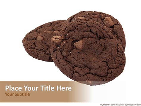 Free Cookies PowerPoint Template - Download Free PowerPoint PPT