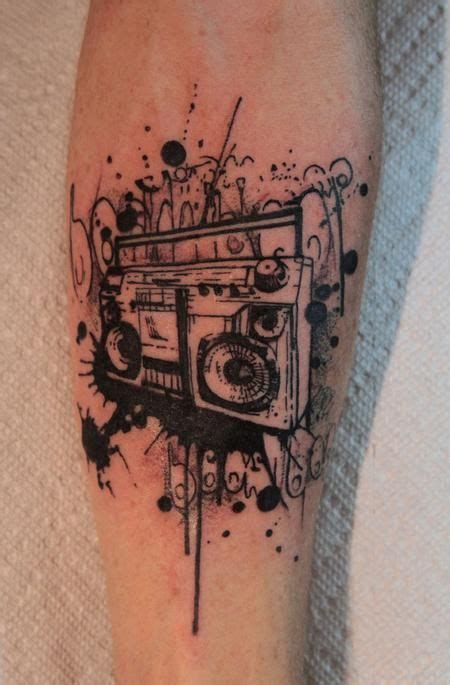 Boombox Tattoosamazing Boombox Tattoo Music