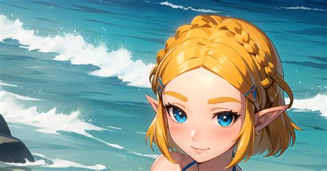 ビキニ ゼルダは濡れた Zelda Got Wet ゼルダの伝説 Tokyodreamのイラスト Pixiv