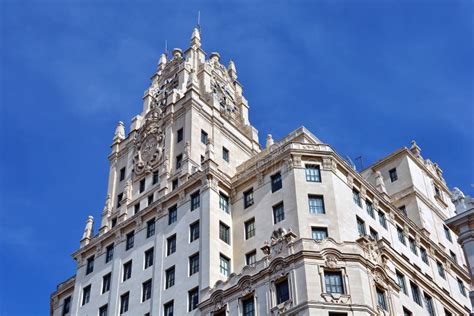 Madrid Architecture stock image. Image of scene, exterior - 99377189