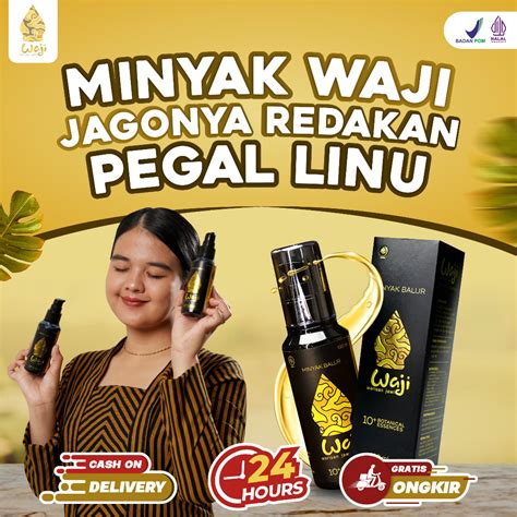 Jual Waji Minyak Balur Warisan Jawi Herbal 100 Original Pijat Urut