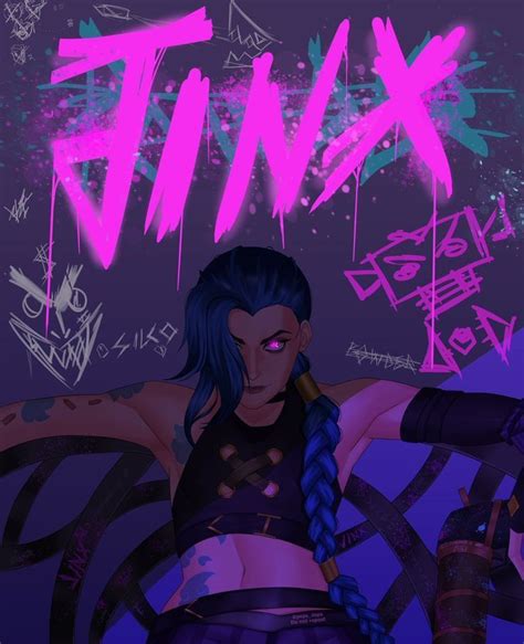 Jinx X Arcane League Of Legends Poster League Of Legends Characters Jinx League Of Legends