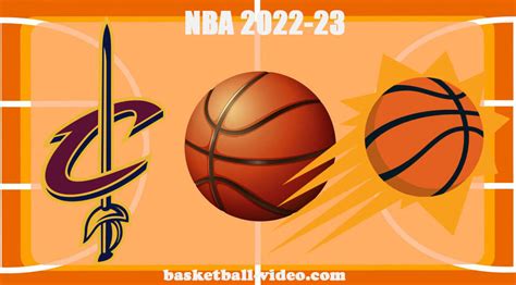 Cleveland Cavaliers Vs Phoenix Suns Jan 8 2023 Full Game Replay NBA