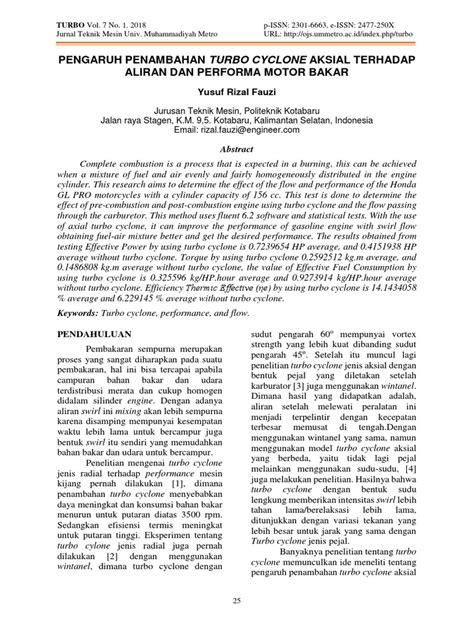 Turbo Cyclone | PDF