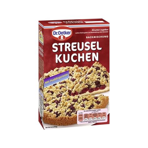 Dr Oetker Streusel Kuchen