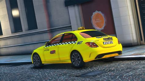 Mercedes Benz C Class W Romanian Speed Taxi Gta Mods