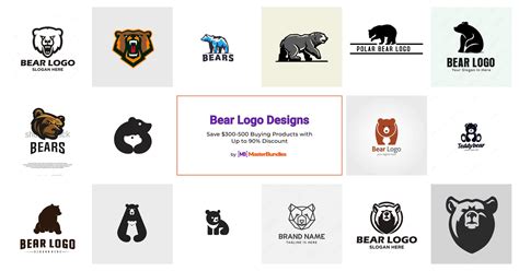 197+ Bear Logo Designs for 2024 - MasterBundles