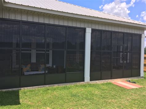 Diy Aluminum Screened Wall Systems