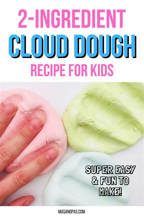 2 Ingredient Cloud Dough Artofit