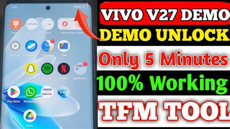 Vivo V27 Demo Unlock Vivo V27 Demo Unlock Tool Vivo V27 Demo Mode