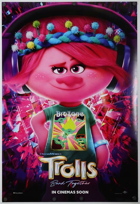 Trolls Band Together Original Movie Poster Style B 27x40 2023 Etsy