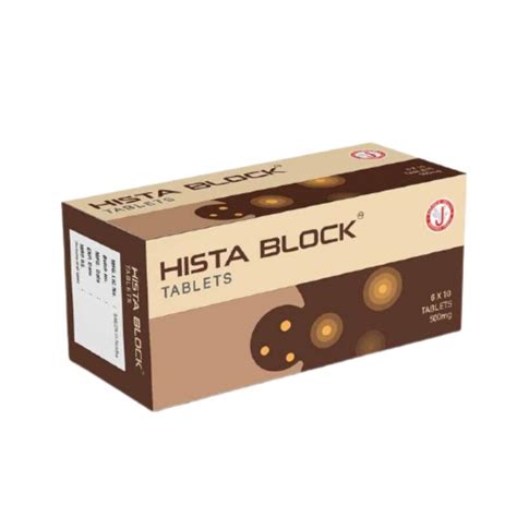 HISTA BLOCK TABLETS (60Tab) - JRK - PHARMAYUSH