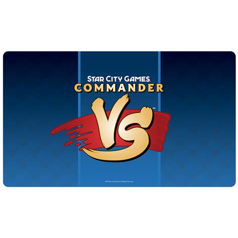 Star City Games Playmat Commander VS - Star City Games