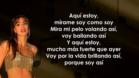 TINI - Aquí Estoy (Letra/Lyrics) Accordi - Chordify