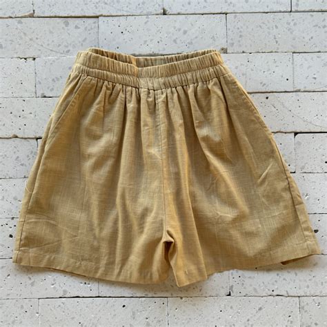 CONJUNTO VISCOLINHO CAMISA E SHORT BOTÕES NUDE Dondoca Moda Feminina