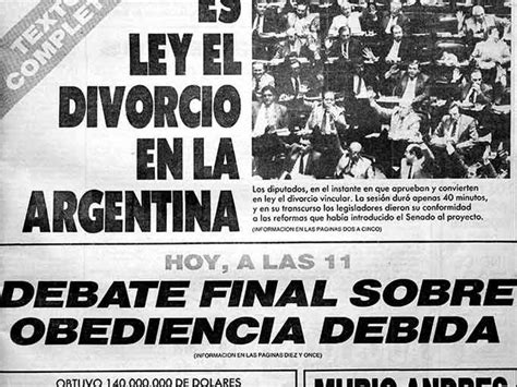 El De Junio De Se Convirti En Ley El Divorcio Vincular En La