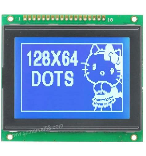 M12864C2 B5 12864 Graphics LCD Module 128 X 64 Dot Matrix Display