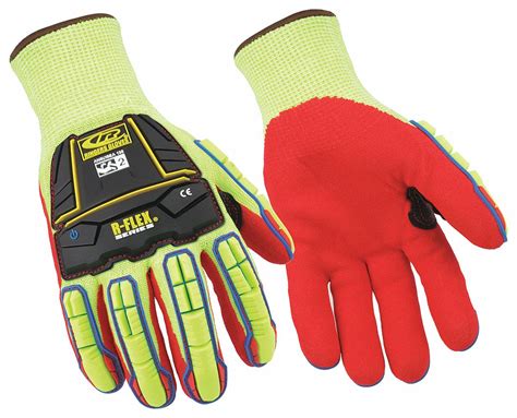 Ansell Coated Gloves S Palm Dipped Nitrile Hppe Ga