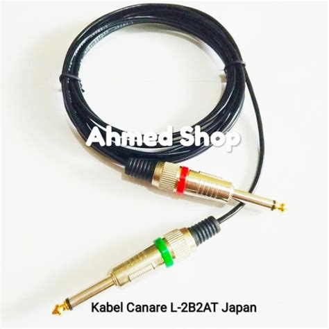 Jual Kabel Gitar Mic Jack Akai Mono Canare Japan Male Male Meter